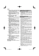 Предварительный просмотр 142 страницы HIKOKI WH 12DA Handling Instructions Manual