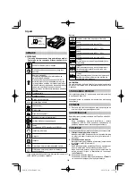 Предварительный просмотр 144 страницы HIKOKI WH 12DA Handling Instructions Manual