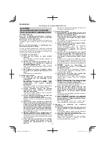 Предварительный просмотр 32 страницы HIKOKI WH 12DD Handling Instructions Manual