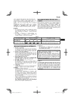 Предварительный просмотр 65 страницы HIKOKI WH 12DD Handling Instructions Manual