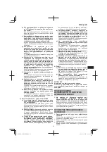 Предварительный просмотр 81 страницы HIKOKI WH 12DD Handling Instructions Manual