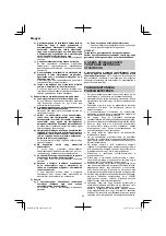 Preview for 90 page of HIKOKI WH 14DJL Handling Instructions Manual