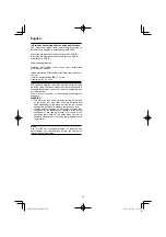 Preview for 10 page of HIKOKI WH 18DA Handling Instructions Manual