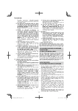 Предварительный просмотр 32 страницы HIKOKI WH 18DF Handling Instructions Manual