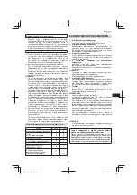 Предварительный просмотр 97 страницы HIKOKI WH 18DF Handling Instructions Manual