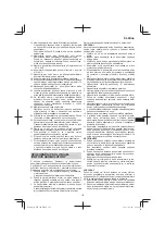 Предварительный просмотр 101 страницы HIKOKI WH 18DF Handling Instructions Manual