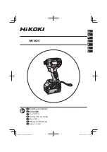 HIKOKI WH18DC Handling Instructions Manual preview