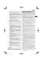 Preview for 35 page of HIKOKI WH18DC Handling Instructions Manual