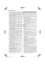 Preview for 56 page of HIKOKI WH18DC Handling Instructions Manual