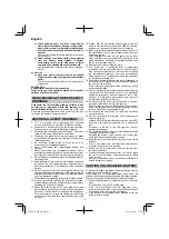 Preview for 6 page of HIKOKI WH36DB Handling Instructions Manual