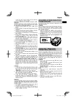 Preview for 7 page of HIKOKI WH36DB Handling Instructions Manual