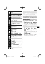 Preview for 109 page of HIKOKI WH36DB Handling Instructions Manual