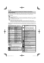 Preview for 216 page of HIKOKI WH36DB Handling Instructions Manual