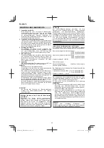 Preview for 22 page of HIKOKI WR 14DBDL2 Handling Instructions Manual