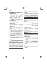 Preview for 70 page of HIKOKI WR 14DBDL2 Handling Instructions Manual