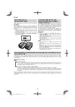 Preview for 110 page of HIKOKI WR 14DBDL2 Handling Instructions Manual