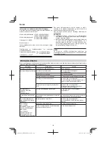 Preview for 116 page of HIKOKI WR 14DBDL2 Handling Instructions Manual