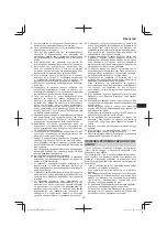 Preview for 131 page of HIKOKI WR 14DBDL2 Handling Instructions Manual