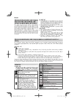 Preview for 146 page of HIKOKI WR 14DBDL2 Handling Instructions Manual