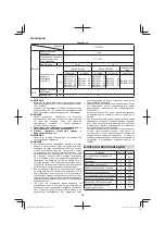 Preview for 230 page of HIKOKI WR 14DBDL2 Handling Instructions Manual