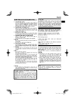 Предварительный просмотр 9 страницы HIKOKI WR 18DF Handling Instructions Manual