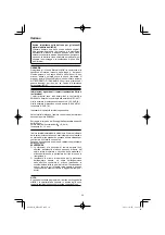 Предварительный просмотр 30 страницы HIKOKI WR 18DF Handling Instructions Manual