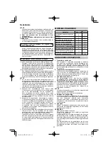 Предварительный просмотр 36 страницы HIKOKI WR 18DF Handling Instructions Manual