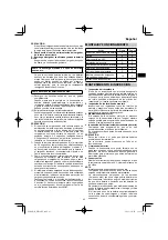 Предварительный просмотр 43 страницы HIKOKI WR 18DF Handling Instructions Manual