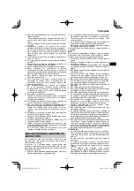 Предварительный просмотр 47 страницы HIKOKI WR 18DF Handling Instructions Manual