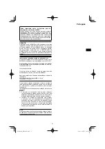 Предварительный просмотр 51 страницы HIKOKI WR 18DF Handling Instructions Manual