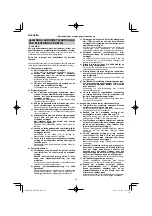 Предварительный просмотр 52 страницы HIKOKI WR 18DF Handling Instructions Manual