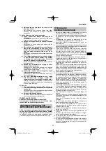 Предварительный просмотр 53 страницы HIKOKI WR 18DF Handling Instructions Manual