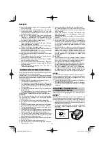 Предварительный просмотр 54 страницы HIKOKI WR 18DF Handling Instructions Manual