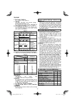 Предварительный просмотр 56 страницы HIKOKI WR 18DF Handling Instructions Manual