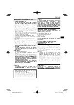 Предварительный просмотр 57 страницы HIKOKI WR 18DF Handling Instructions Manual