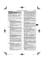 Предварительный просмотр 65 страницы HIKOKI WR 18DF Handling Instructions Manual