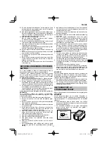 Предварительный просмотр 67 страницы HIKOKI WR 18DF Handling Instructions Manual