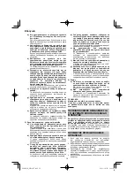 Предварительный просмотр 78 страницы HIKOKI WR 18DF Handling Instructions Manual