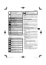 Предварительный просмотр 81 страницы HIKOKI WR 18DF Handling Instructions Manual