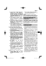 Предварительный просмотр 93 страницы HIKOKI WR 18DF Handling Instructions Manual