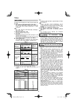 Предварительный просмотр 110 страницы HIKOKI WR 18DF Handling Instructions Manual