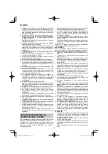 Предварительный просмотр 114 страницы HIKOKI WR 18DF Handling Instructions Manual