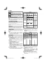 Предварительный просмотр 116 страницы HIKOKI WR 18DF Handling Instructions Manual