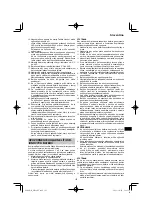 Предварительный просмотр 127 страницы HIKOKI WR 18DF Handling Instructions Manual