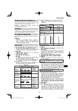 Предварительный просмотр 129 страницы HIKOKI WR 18DF Handling Instructions Manual