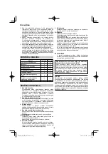 Предварительный просмотр 130 страницы HIKOKI WR 18DF Handling Instructions Manual