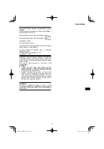 Предварительный просмотр 131 страницы HIKOKI WR 18DF Handling Instructions Manual