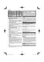 Предварительный просмотр 144 страницы HIKOKI WR 18DF Handling Instructions Manual