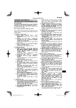 Предварительный просмотр 145 страницы HIKOKI WR 18DF Handling Instructions Manual