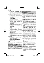 Предварительный просмотр 146 страницы HIKOKI WR 18DF Handling Instructions Manual